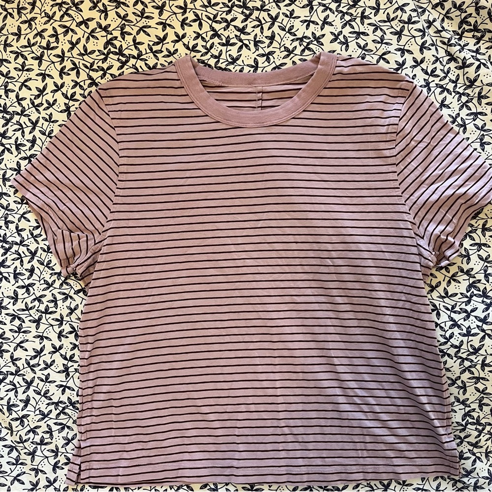 Lululemon Classic-fit Cotton-blend Short Sleeve T-Shirt